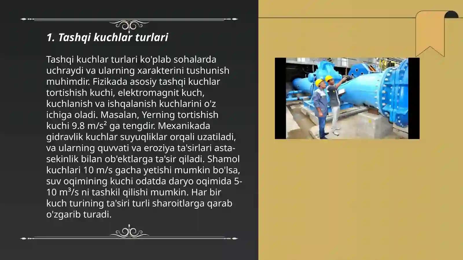 Tashqi kuchlar ta'siri 3