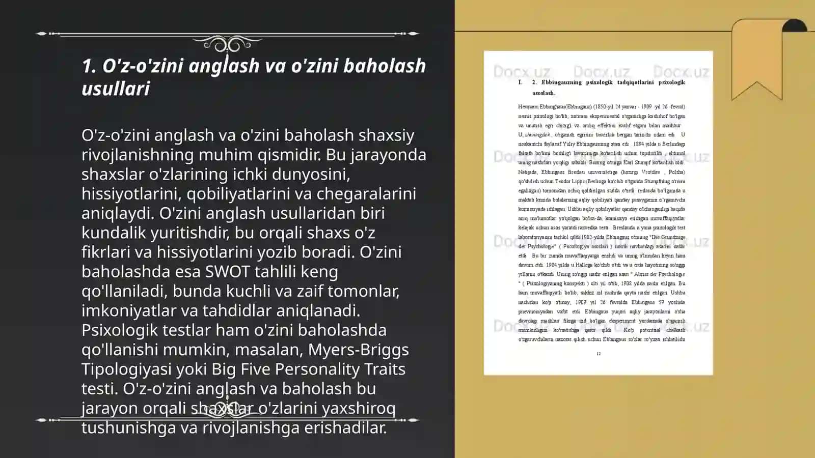 Xotirani rivojlantiruchi psixologik mashg'ulotlar 3