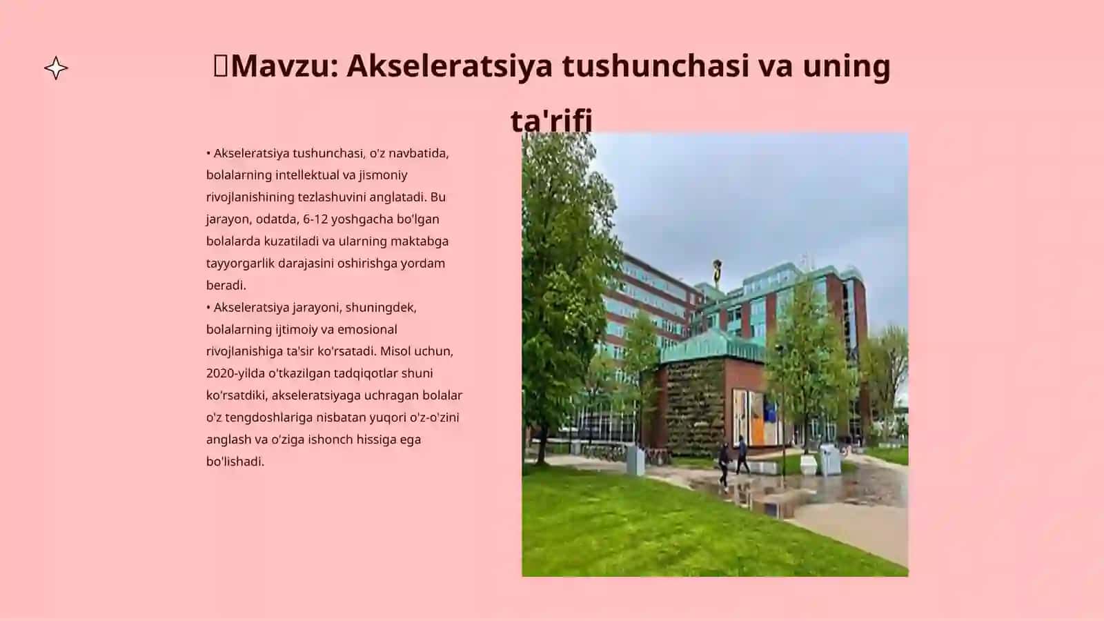 Akseleratsiya (tezlashuv), gigienik ahamiyati Maktab yetukligi tushunchasi 3