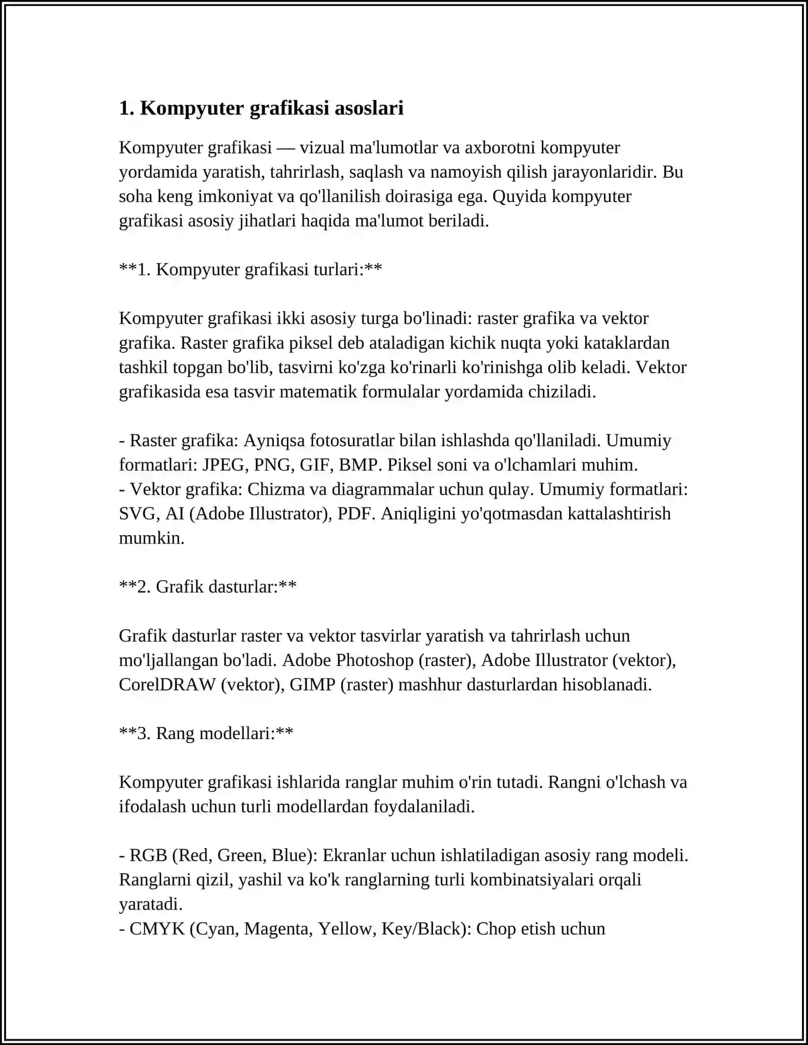 KOMPYUTERDA LOYIHALASHNING ZAMONAVIY DASTURLARI, АВС, GRONT SMETA 3