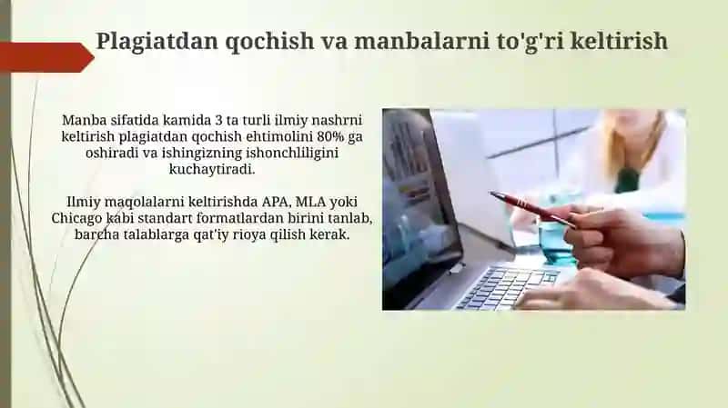 Mahsus ilmiy axborot resurslari bilan ishlash 3