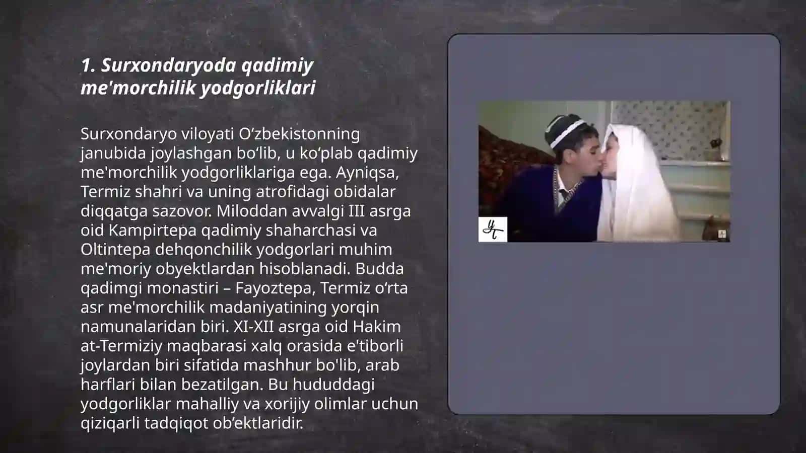 Surxondaryoda qadimiy me'morchilik yodgorliklari 3