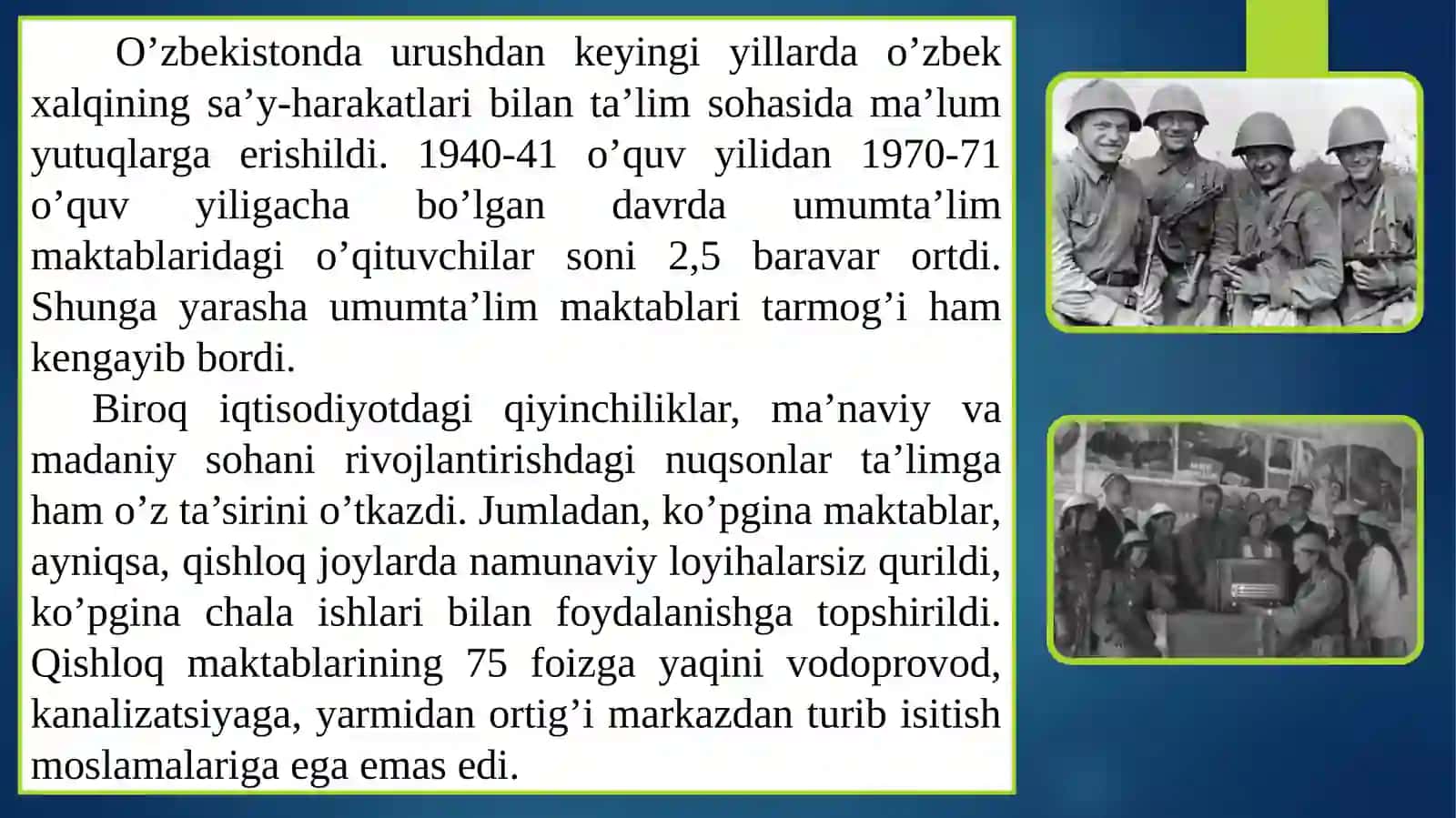 1945-1991-yillardao'zbekistobdatalimtizimivapedagogikafanirivoji 3