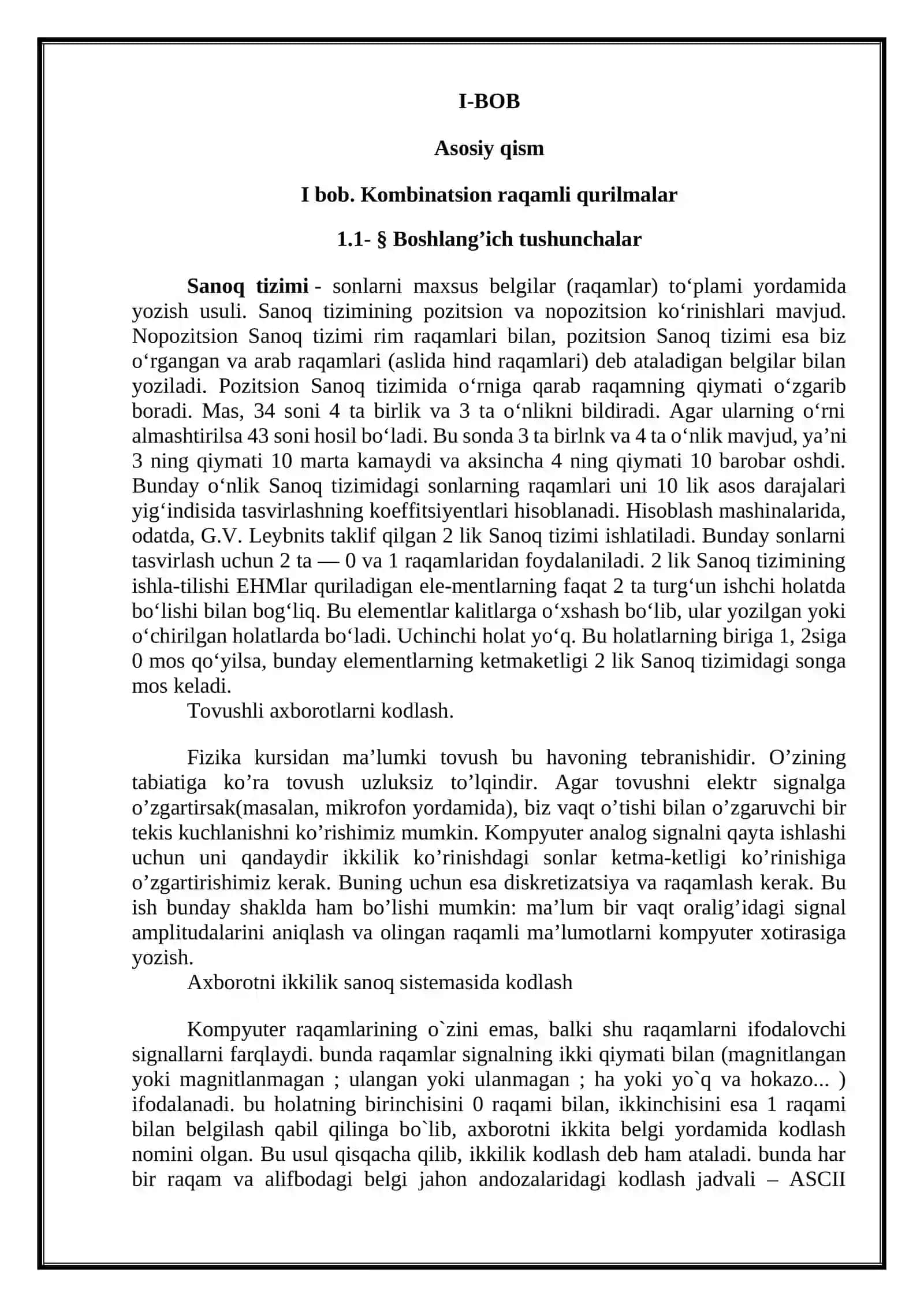 Analog va raqamli sxematexnika 3