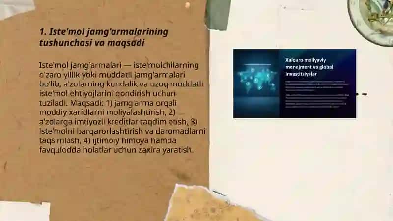 Isteʼmol Jamgʻarma va investitsiyalar 3