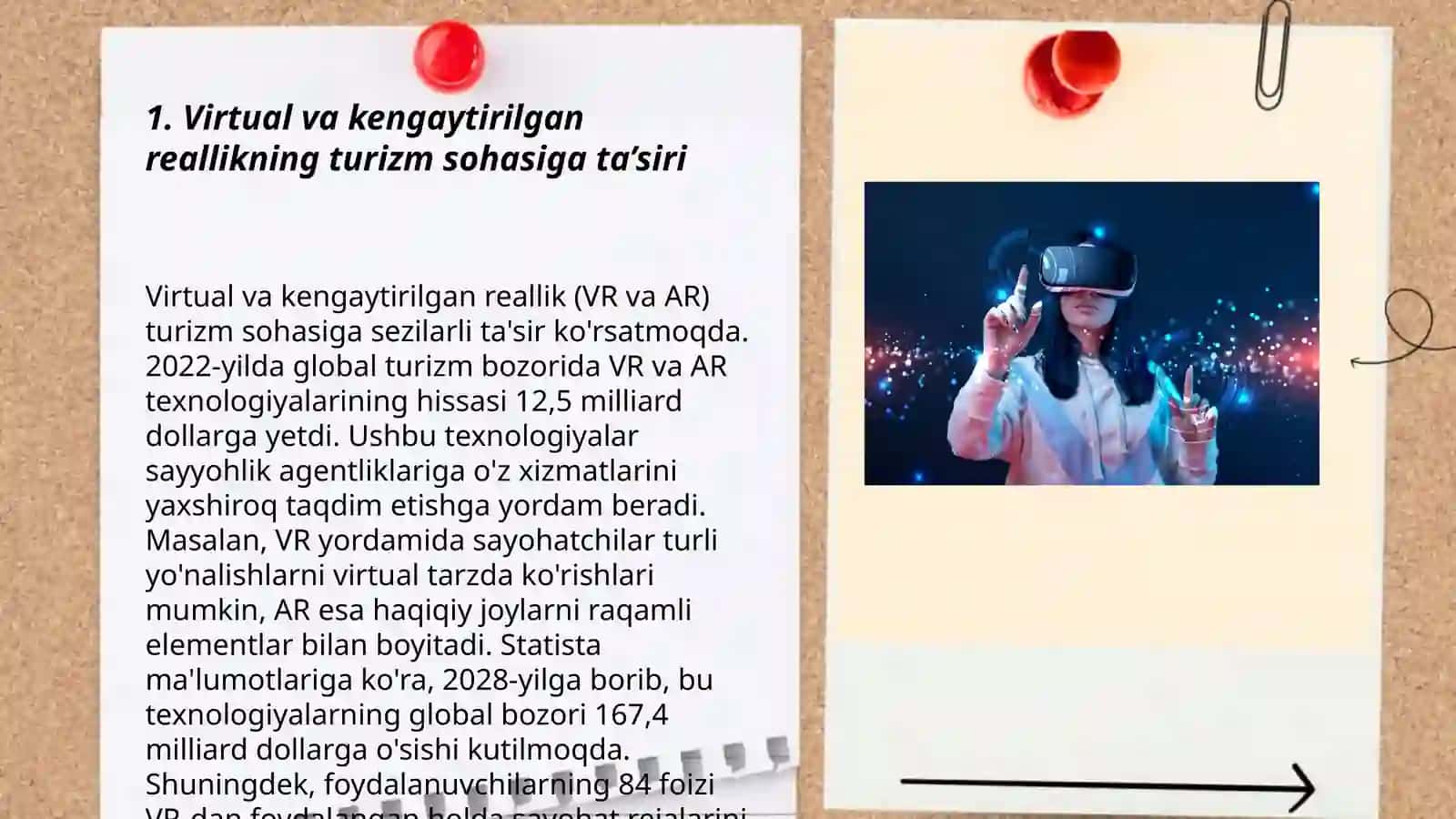 Virtual va kengaytirilgan reallik texnologiyalarining turizm sohasiga ta’siri 3