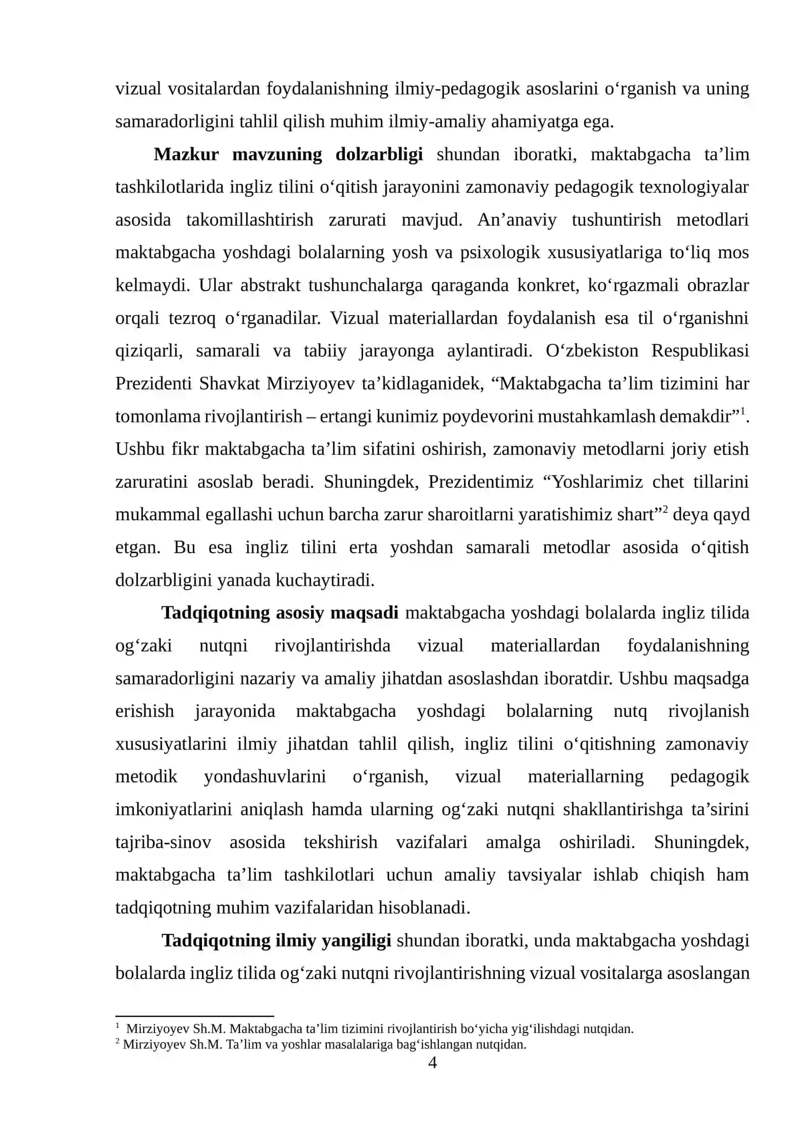 Maktabgacha yoshdagi bolalarda ingliz tilida og‘zaki nutqni rivojlantirishda visual materiallardan foydalanish samaradorligi 3