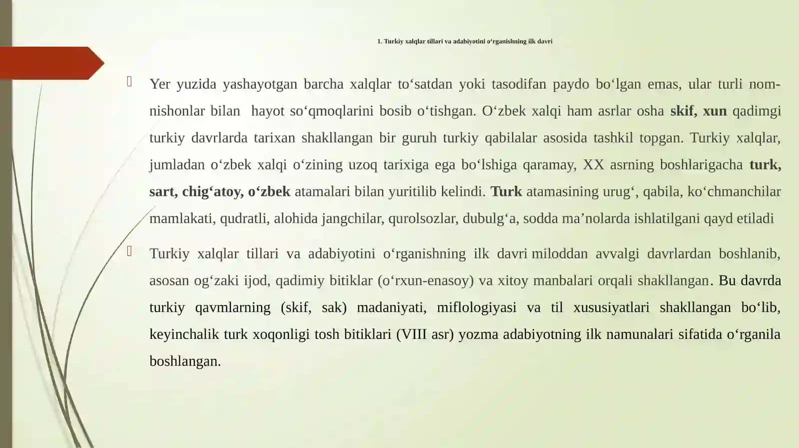 Hozirgi o'zbek tilida lison, nutq, me'yor munosabatlar 3
