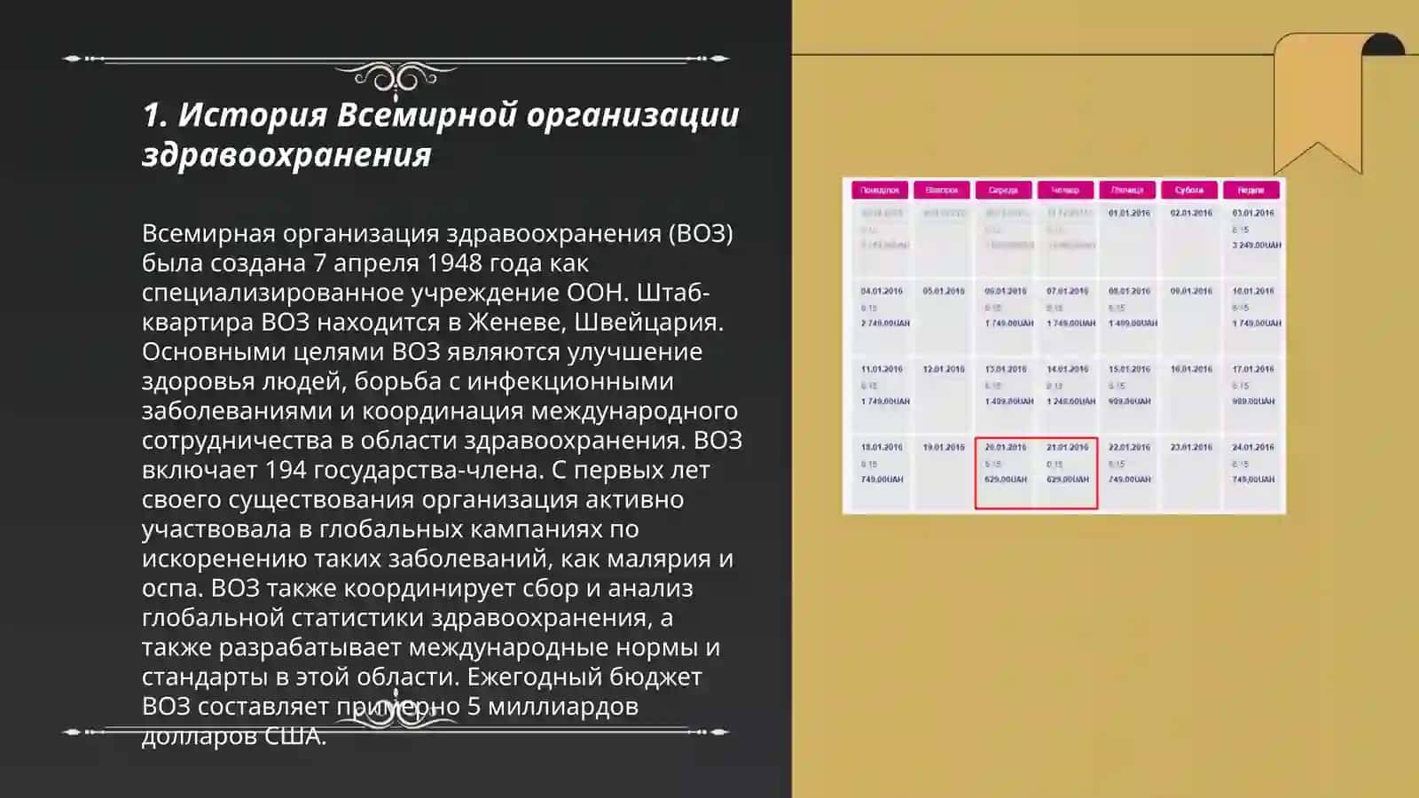 Всемирная Организация здравоохранения 3