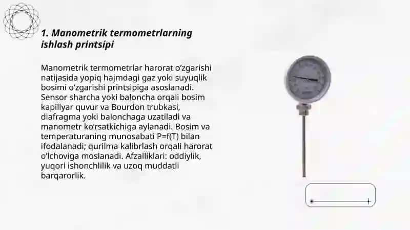 Manometrik termometrlar 3