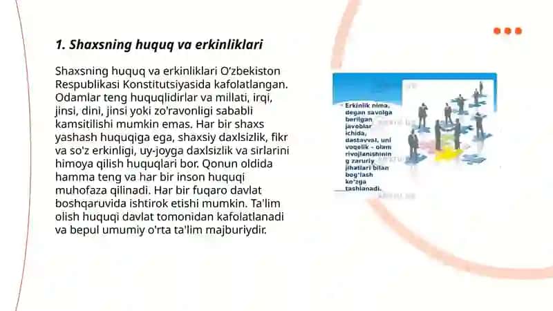 Shaxs va erkinlik 3