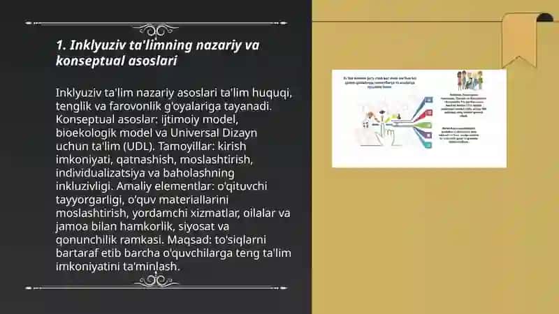 Inklyuziv talimni uslubiy asoslari 3