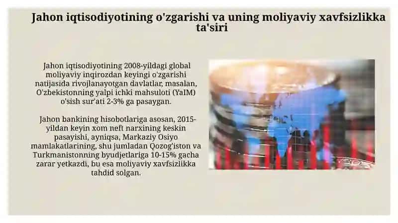 Jahon moliyaviy iqtisodiy inqirozidan keyingi davrda moliyaviy xavfsizlikni ta'minlash masalalari 3
