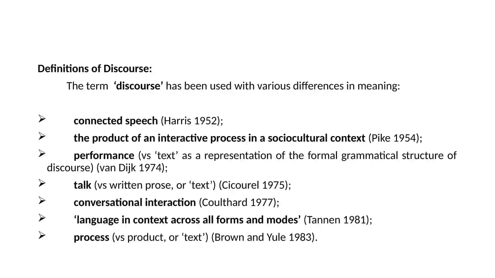 DISCOURSE ANALYSIS STUDIES LANGUAGE IN USE 3
