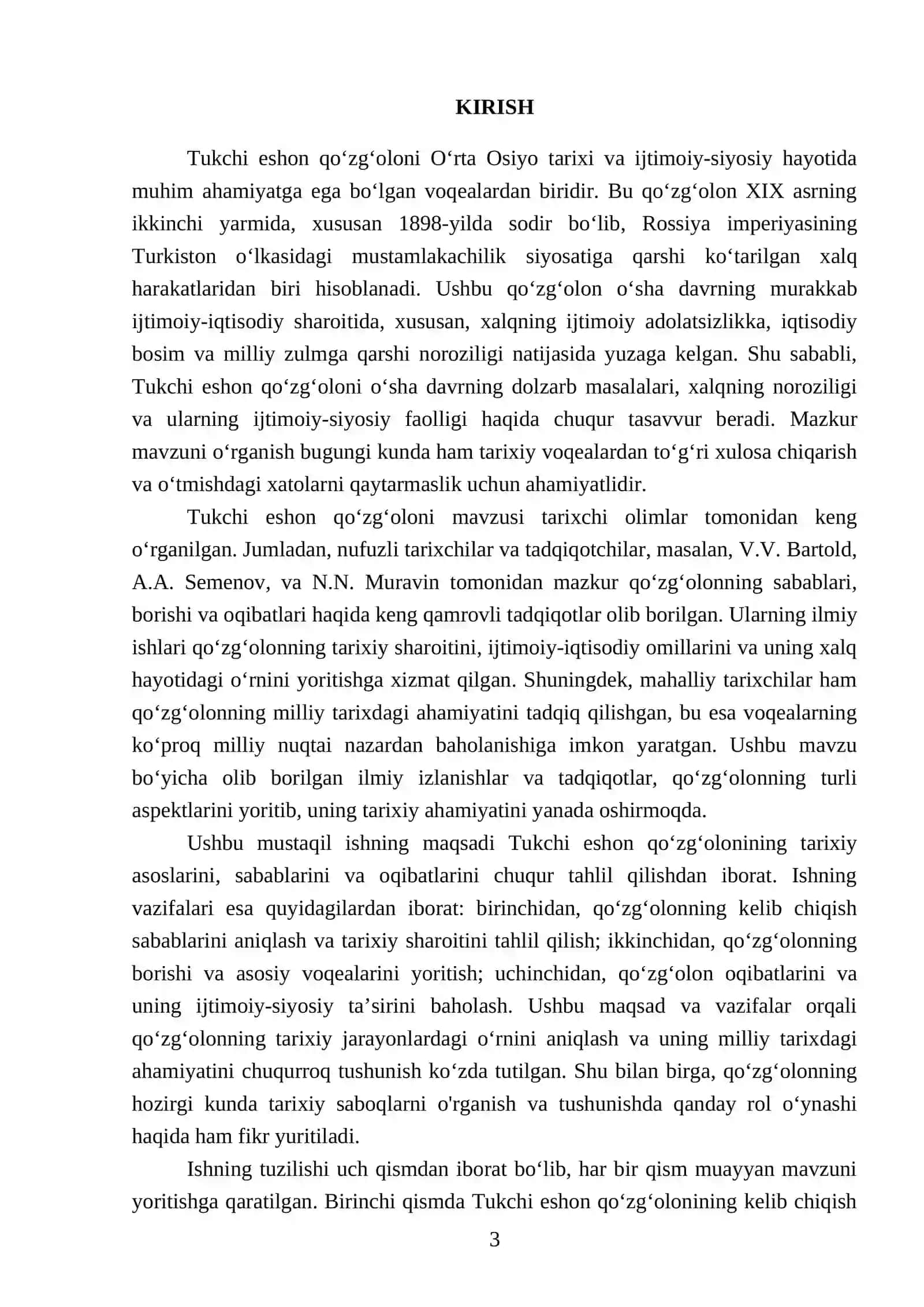 Tukchi eshon qoʻzgʻoloni 3