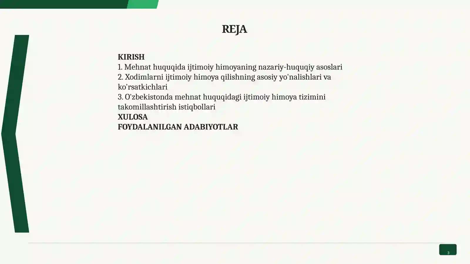 Mehnat huquqida ijtimoiy himoyaning nazariy-huquqiyasoslari 3