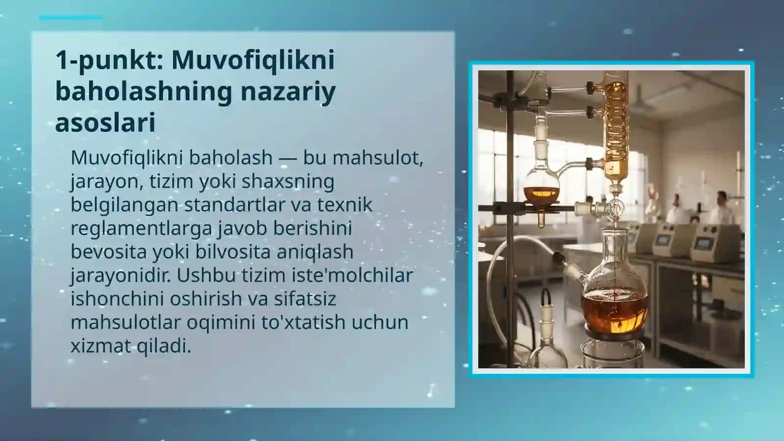 Muvofiqlikni Baholash va Akkreditlashtirish Tizimlari 3