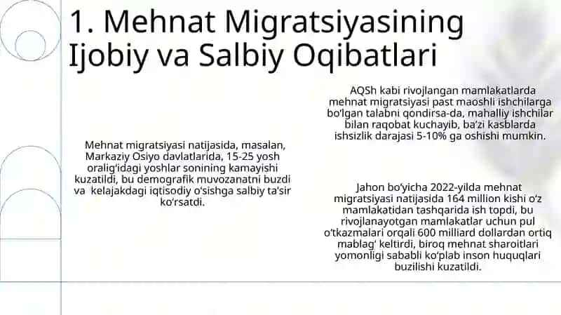 Jahon Mehnat Bozorining Paydo Bo'lish Sabablari 3