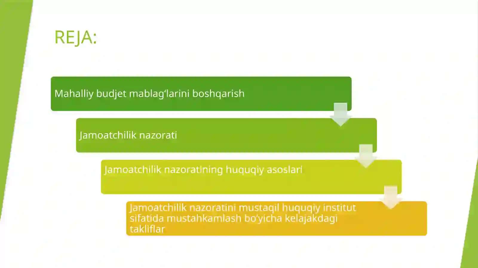 Mahalliy budjet mablagʻlarini boshqarishda jamoatchilik nazoratining huquqiy asoslari 3