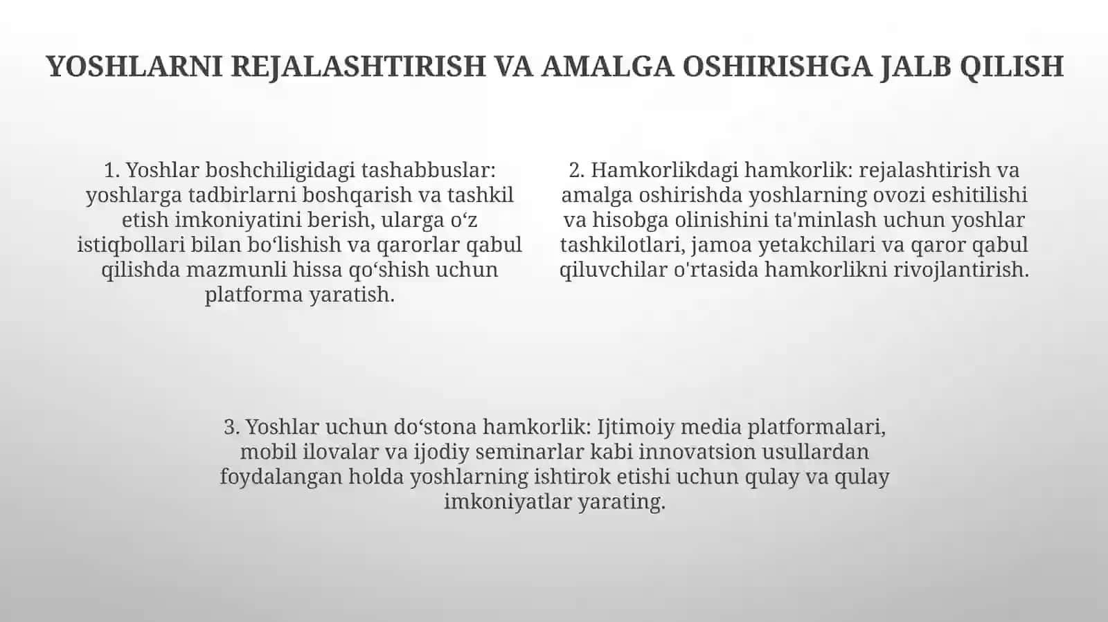 Yoshlar Bilan Tashkil Etilgan Etiladigan TadbirlarniTashkilEtishda 3