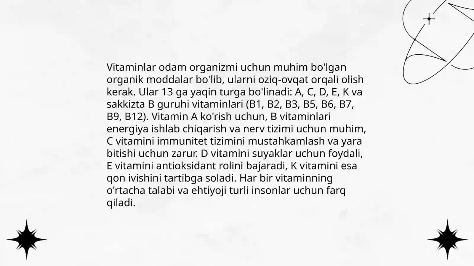 Vitaminlar 3