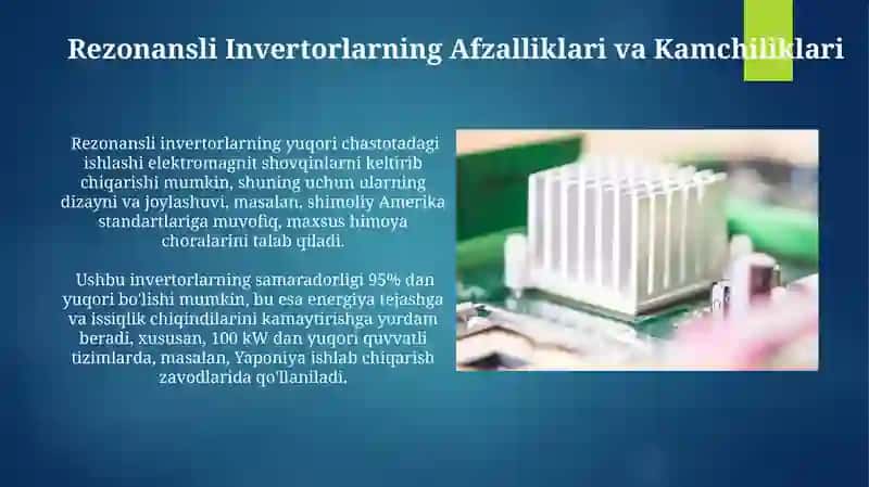 Rezonansli invertorlar 3