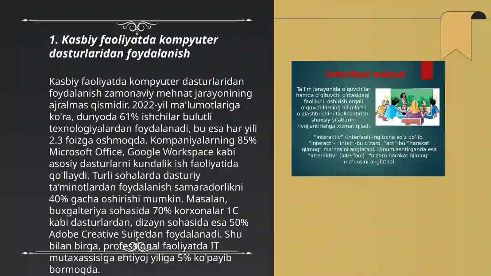 Kasbiy folyatda zamonaviy axborot komunekatsiya texnalogiyalaridan foydalanish 3