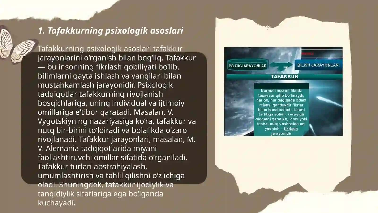 Tafakkur va nutqning psixologik tavsifi 3