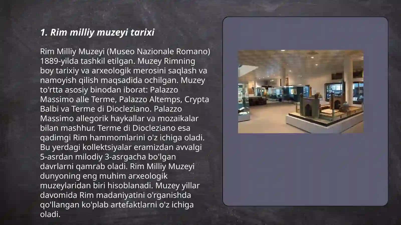 Rim milliy muzeyi 3