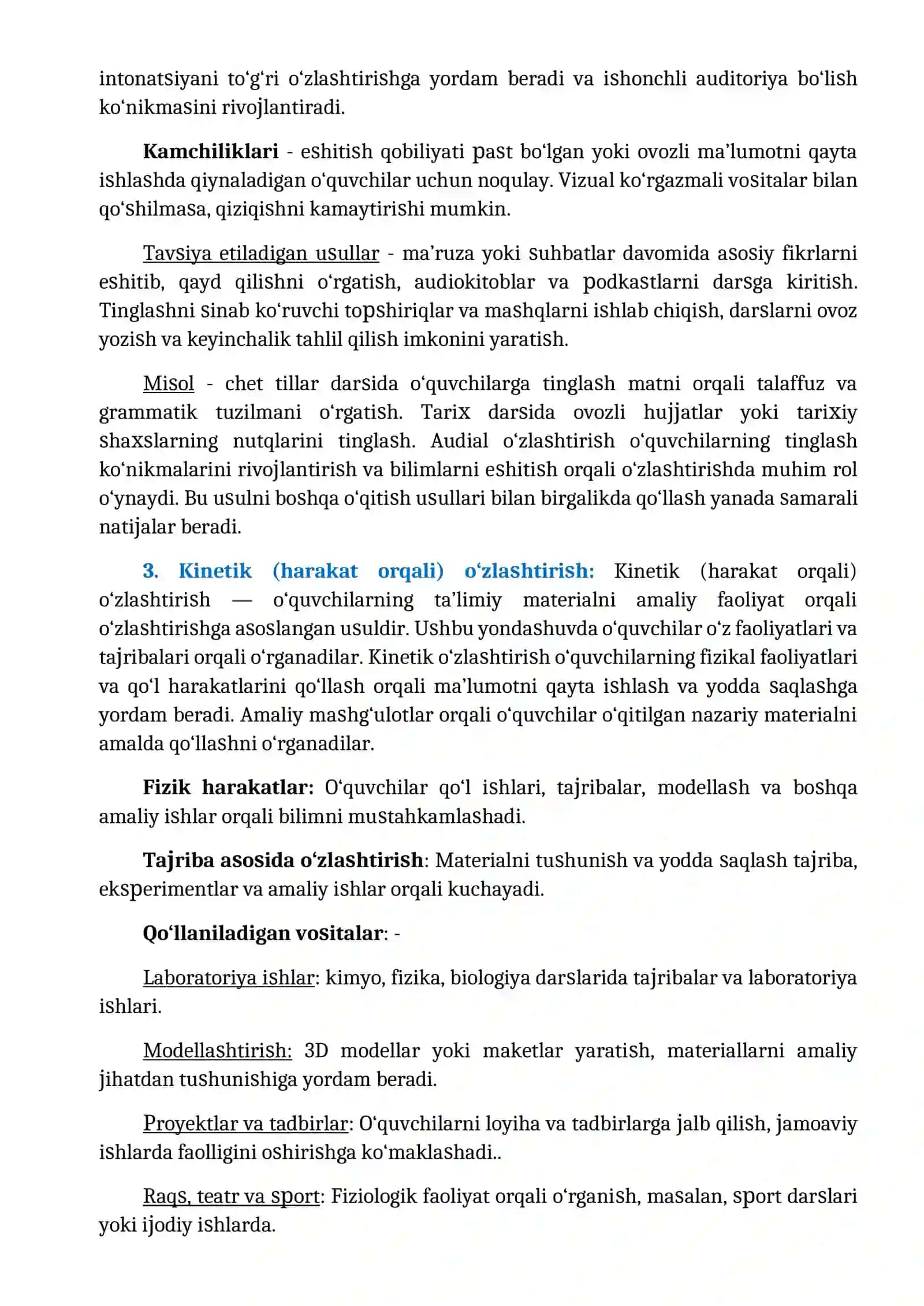6-MA’RUZA: O‘quvchilar va sinfdagi xilma-xillik 3