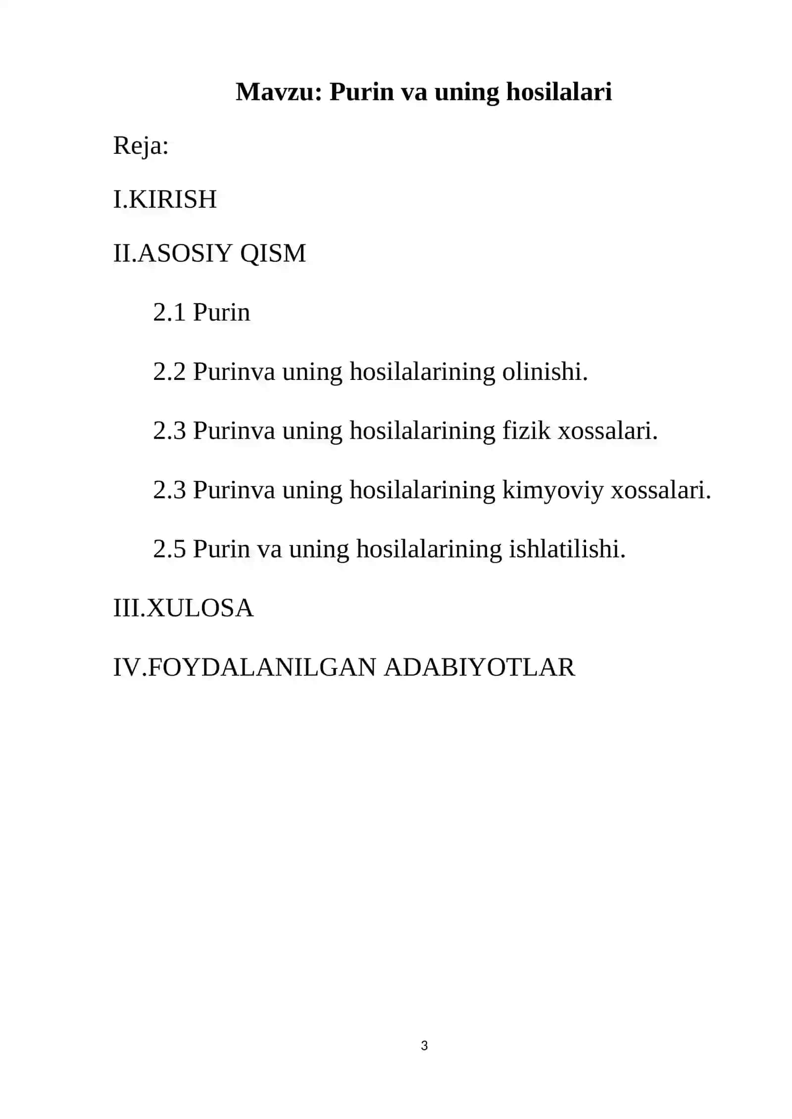 Purin va uning hosilalari 3