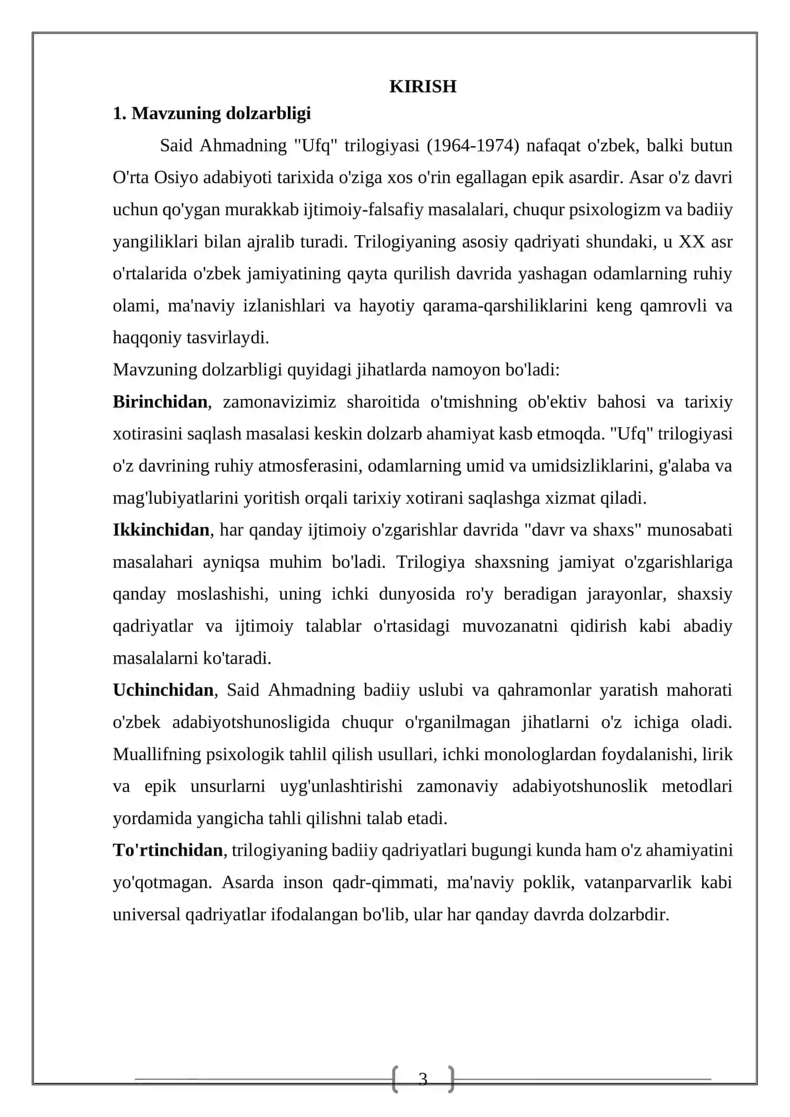 UFQ TRILOGIYASI 3