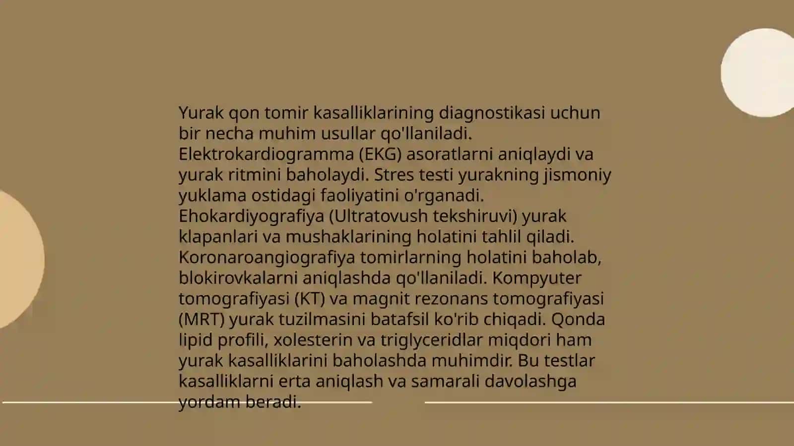 Yurak qon tomir kasalliklari bilan kasallangan bemorlarning parvarishi va nazorati 3