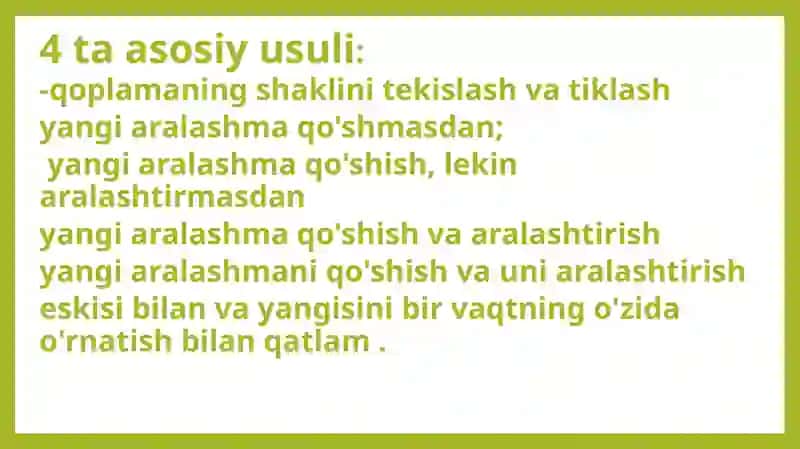 Avtomobil yo'llarini ta'mirlash va saqlash texnologiyalari 3