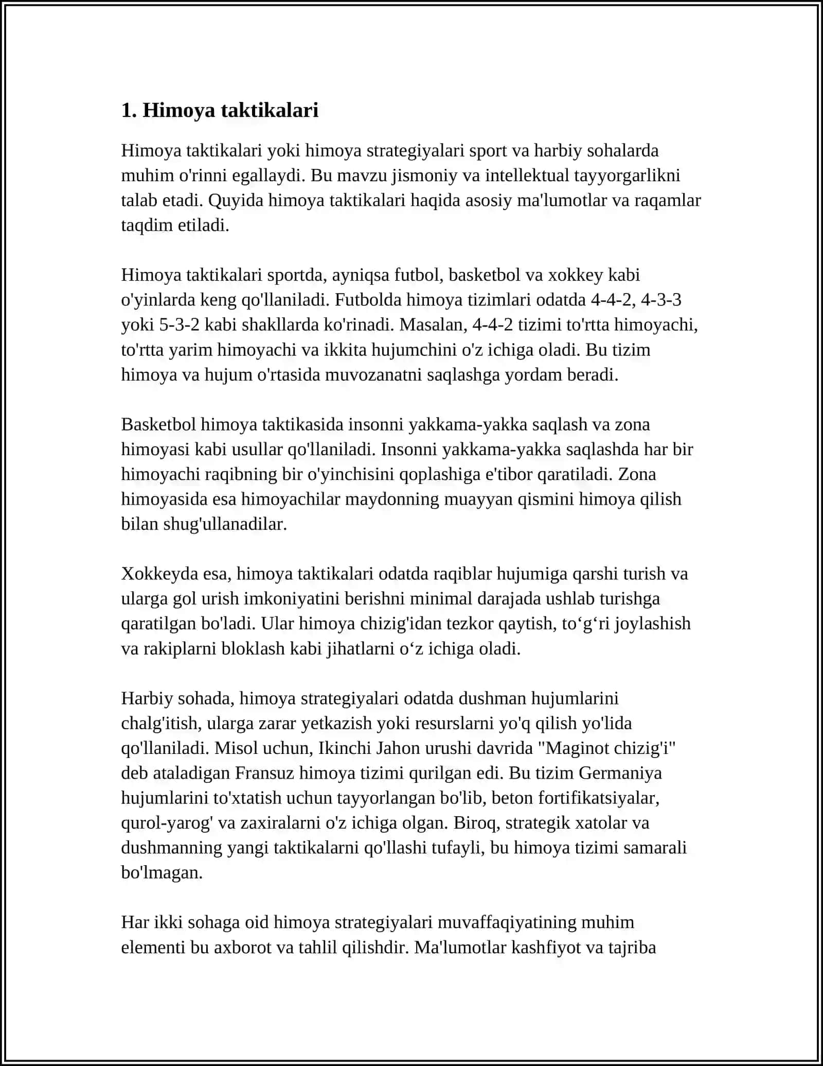 BASKETBOL O`YIN TAKTIKASIGA O`RGATISH USLUBLARI 3