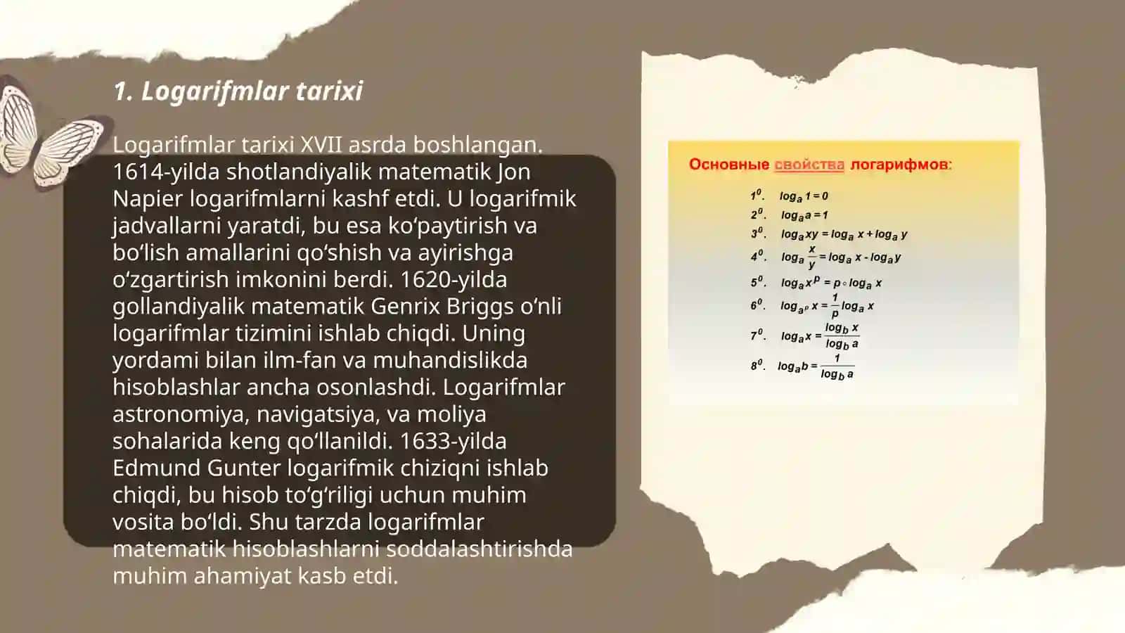 Logarifm 3