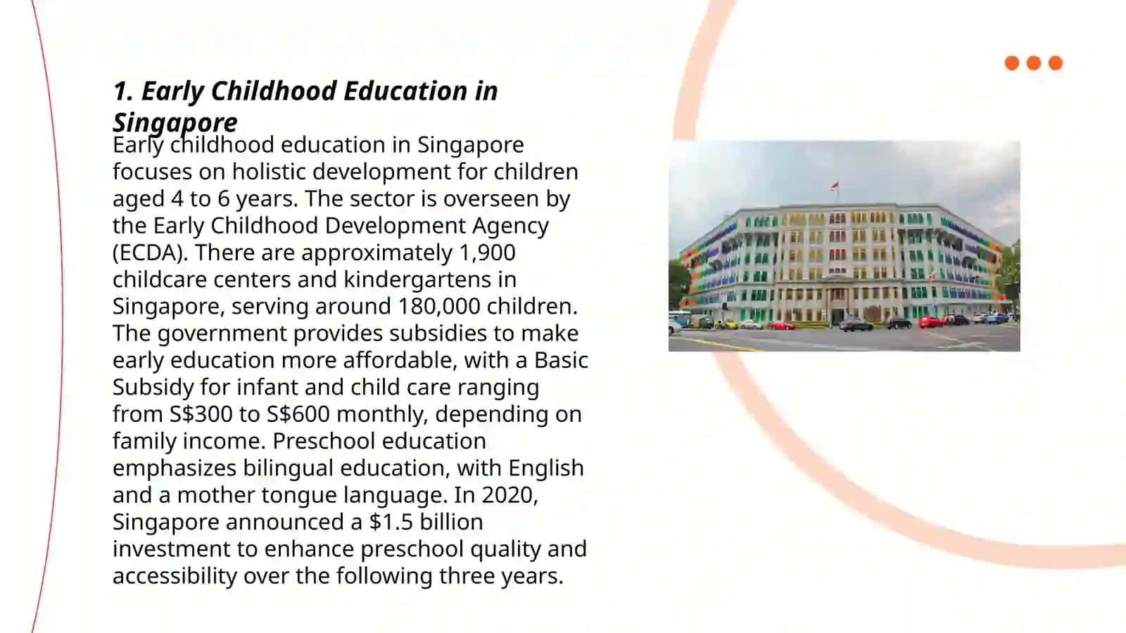 Early Childhood Education in Singapore 3