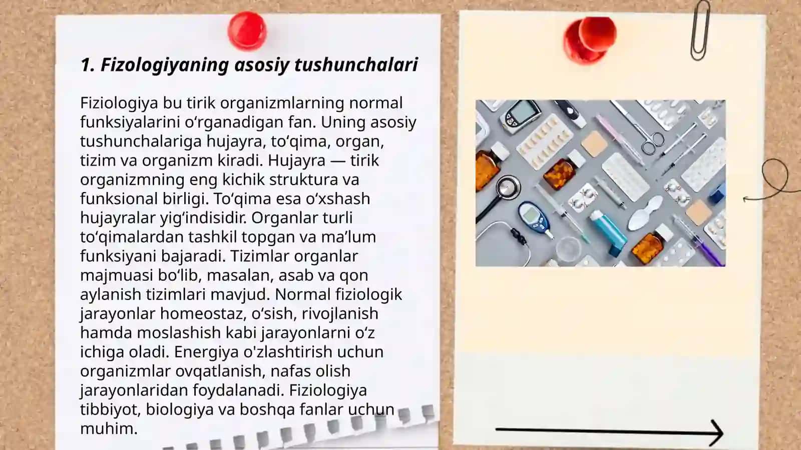 Fizologiya fani, rivojlanishi, tibbiyotdagi axamiyati, tekshiruv usullari 3