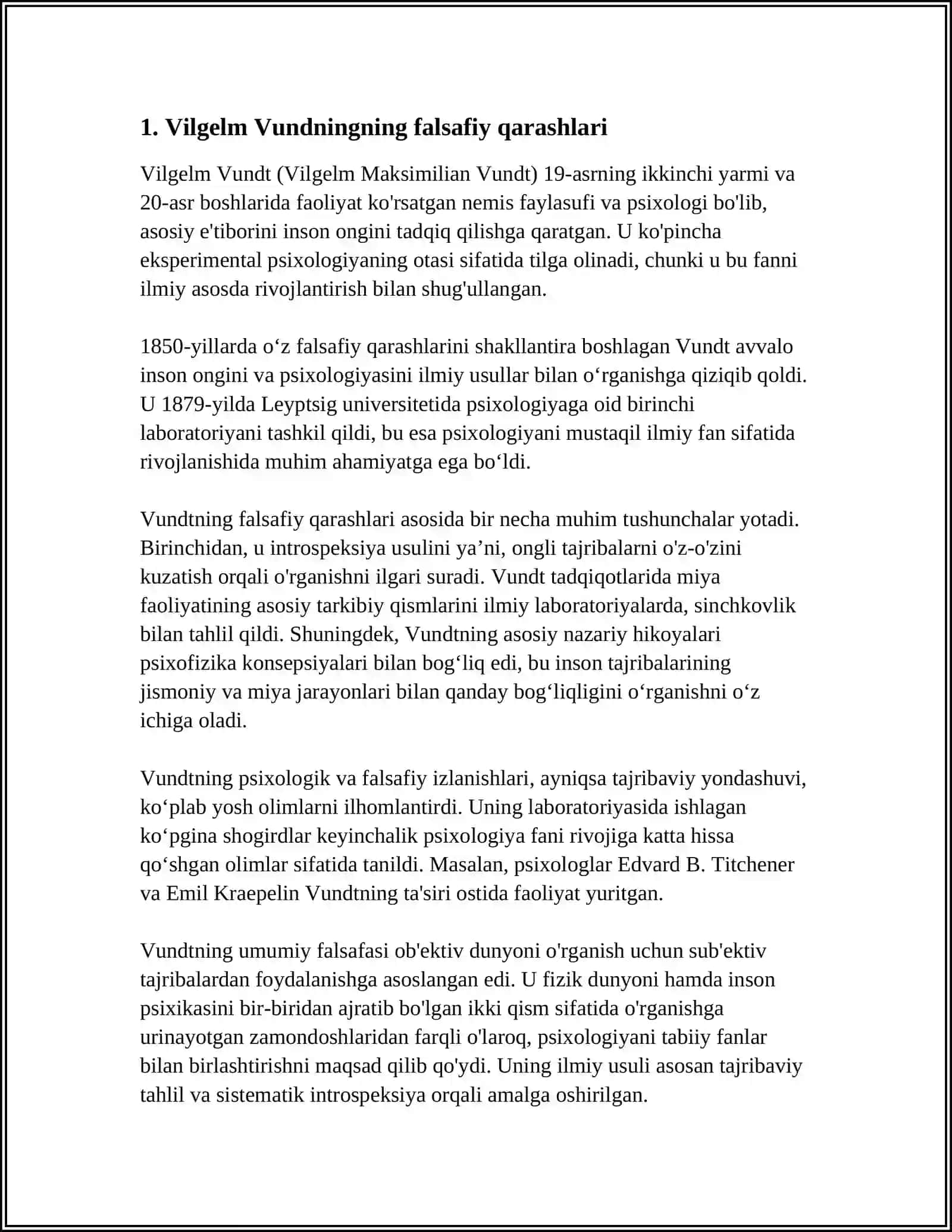 VILGELM VUNDNING "TIL FALSAFASI" ASARI 3