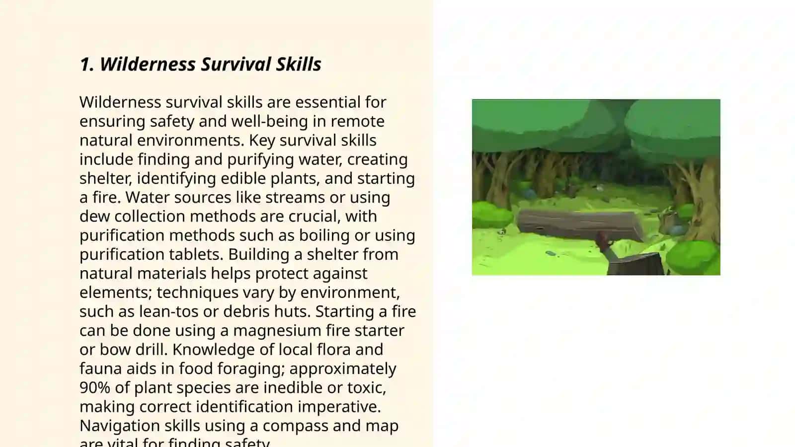 Wilderness Survival Skills 3