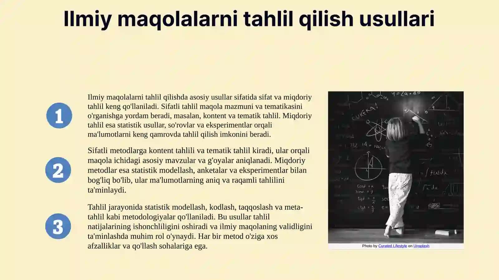 Ilmiy maqolalarni tahlil qilish usullari va metodologiyasi 3