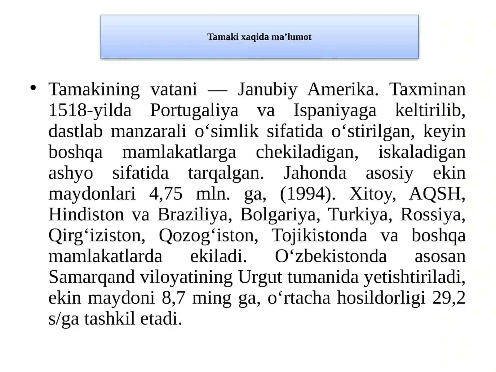 QISHLOQ XO’JALIK MAHSULOTLARINI SAQLASH VA QAYTA ISHLASH TEXNOLOGIYASI 3