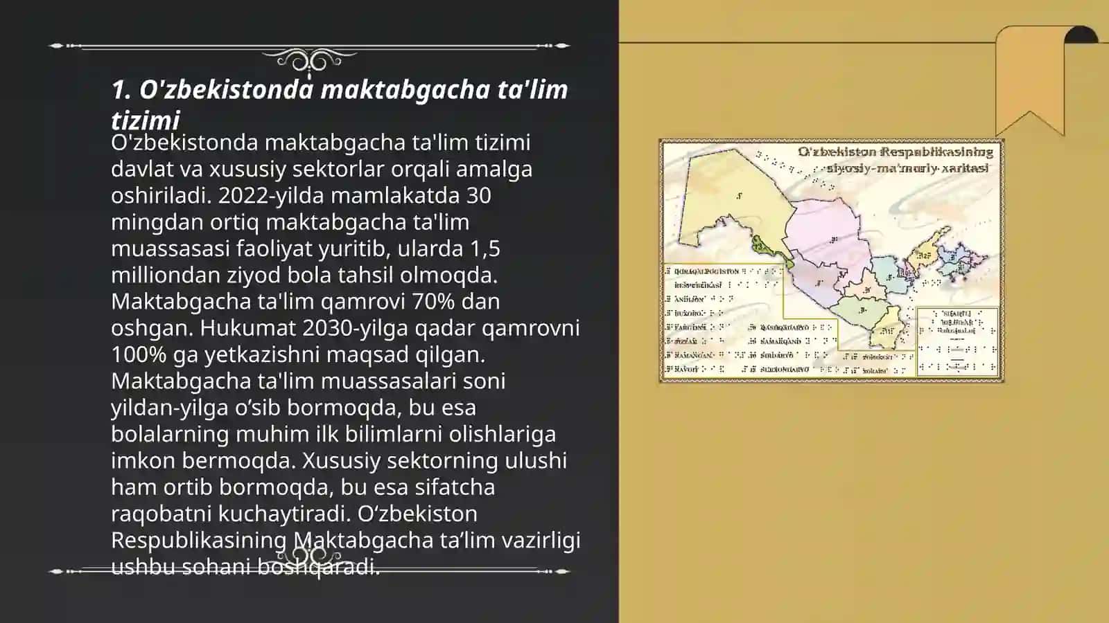 O'zbekistonda Maktabgacha Ta'lim Tizimi 3