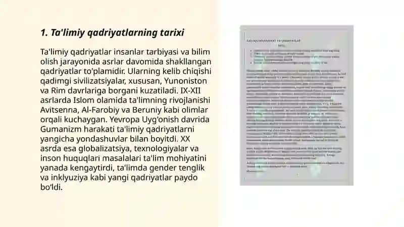 Ta'limiy qadriyatlar 3
