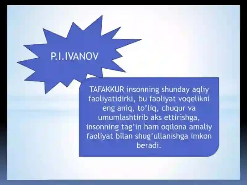 Tafakkurning mantiqiy shaklari 3