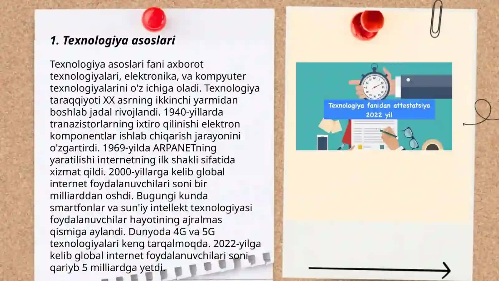 Texnologiya fanidan taqvim reja tuzish 3