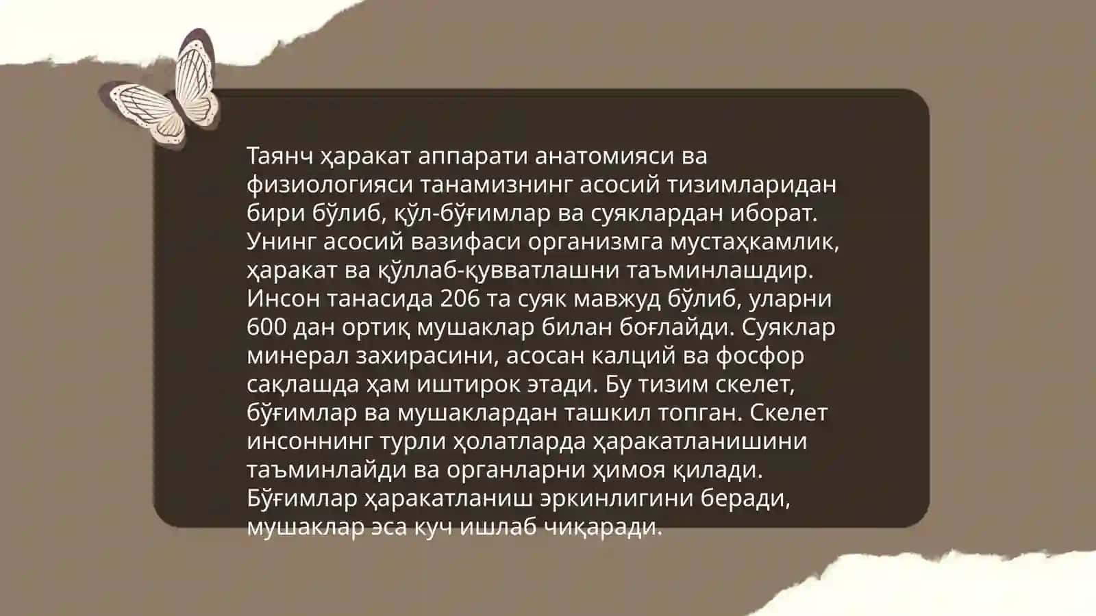 Таянч харакат аппарати бузилган укувчиларни корйексион укитиш 3