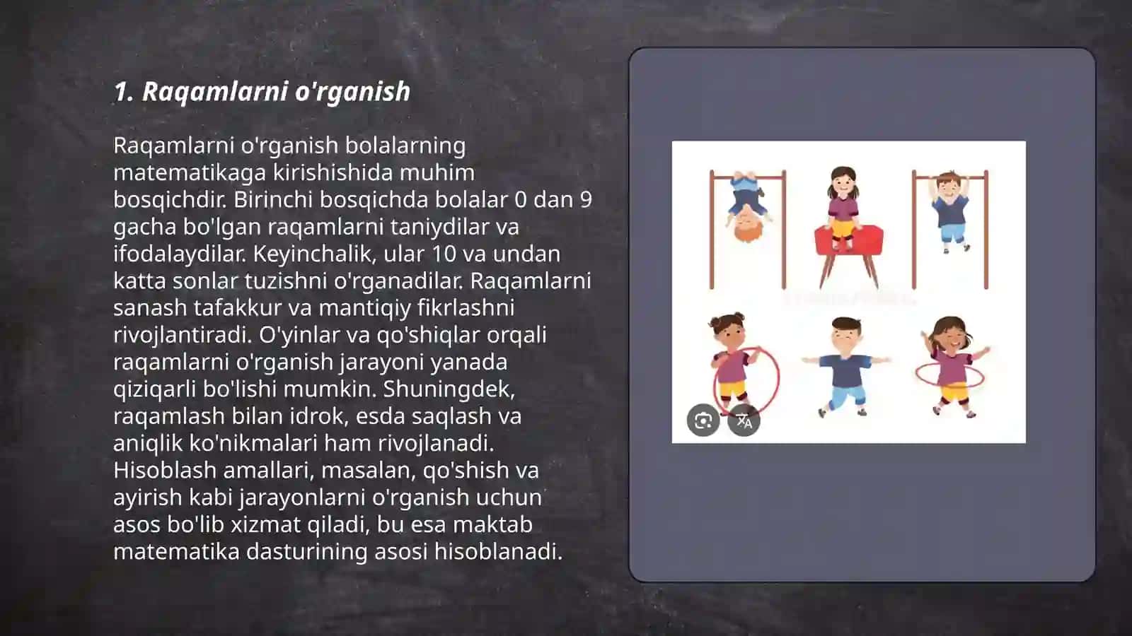 Maktabgacha yoshdagi bolalar uchun asosiy mashqlar 3