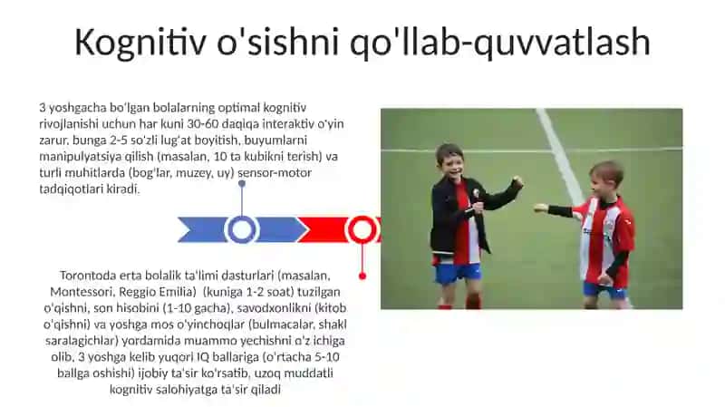 Ilk va 3 yoshgacha bolalarda bilish jarayonini rivojlantirish 3