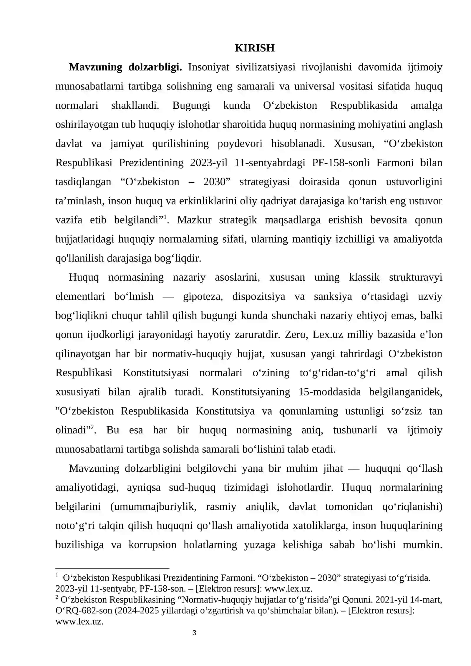 Huquq normasi tushunchasi va uning belgilarini tahlil qilish 3